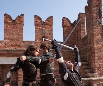 Une scène du film Romeo and Juliet