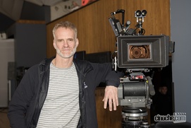 Sur le plateau du prochain film d'André Turpin