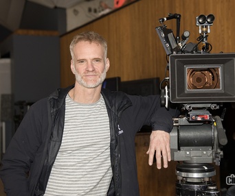 Sur le plateau du prochain film d'André Turpin