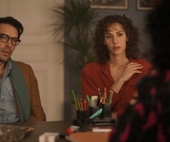 Une scène du film Monsieur et Madame Adelman