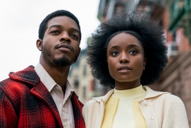 Une scène du film If Beale Street Could Talk