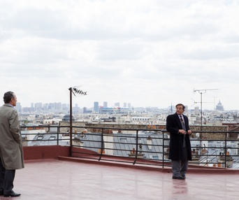 Une scène du film Le manipulateur