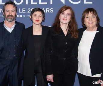 Tapis rouge du film Hôtel Silence