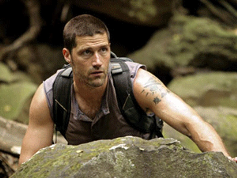 Matthew Fox dans la télésérie Lost