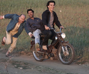 Une scène du film Né quelque part