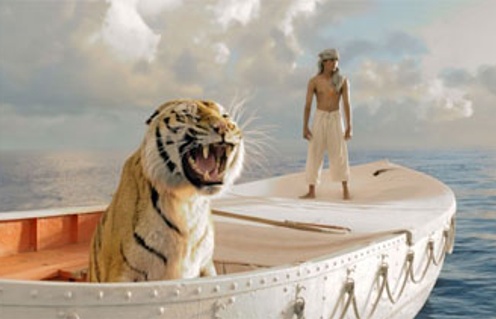 Suraj Sharma dans le film Life of Pi