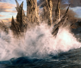Une scène du film Godzilla vs Kong