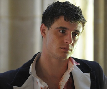 Une scène du film The Riot Club