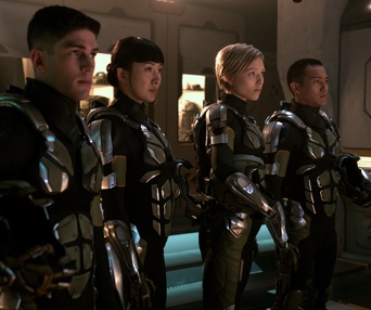 Une scène du film Pacific Rim Uprising
