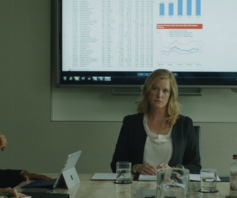 Une scène du film Equity