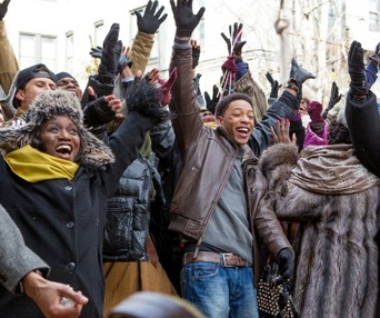 Une scène du film Black Nativity