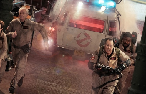 Une scène du film Ghostbusters: Frozen Empire