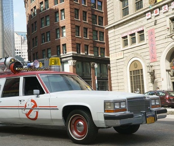 Une scène du film Ghostbusters
