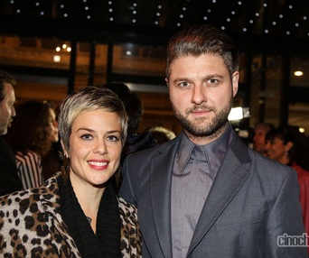 Sur le tapis rouge de Triptyque dans le cadre du FNC 2013