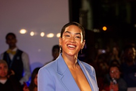 Sur le tapis rouge du film Hustlers