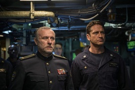 Une scène du film Hunter Killer Une scène du film Hunter Killer