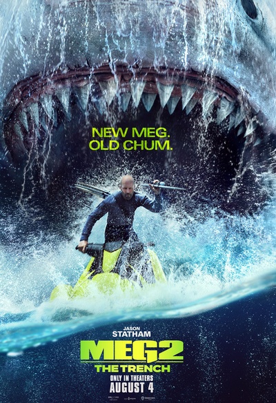 Affiche du film The Meg 2: The Trench