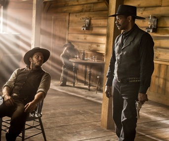 Une scène du film The Magnificent Seven