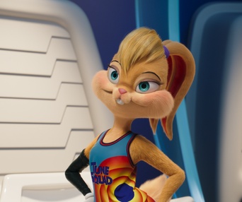 Une scène du film Space Jam: A New Legacy