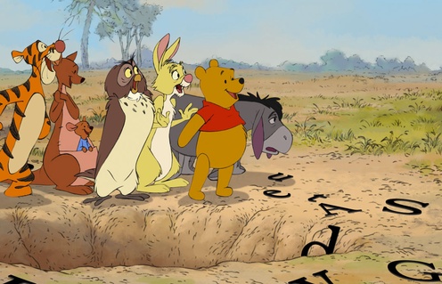 Une scène du film Winnie the Pooh.