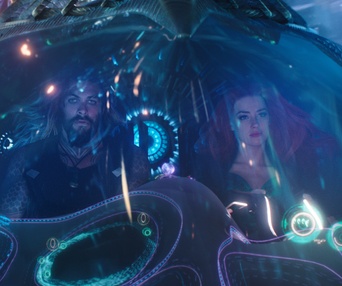 Une scène du film Aquaman