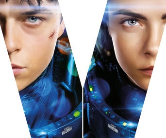 Affiche du film Valérian et la cité des mille planètes