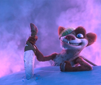 Une scène du film Ice Age: Collision Course