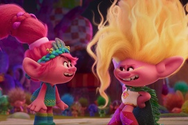 Une scène du film Trolls Band Together