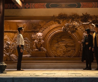 Une scène du film Shang-Chi and the Legend of the Ten Rings