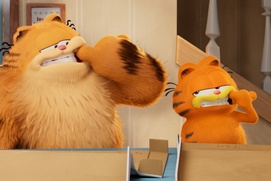 Une scène du film Garfield Une scène du film Garfield