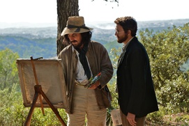 Une scène du film Cézanne et moi