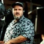 Alex Proyas sur le plateau de I, Robot