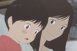 Une scène du film Miraï, ma petite soeur Une scène du film Miraï, ma petite soeur