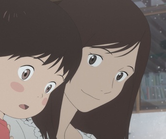 Une scène du film Miraï, ma petite soeur