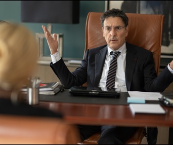 Une scène du film La syndicaliste