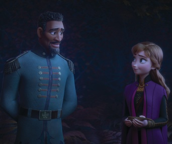 Une scène du film Frozen 2