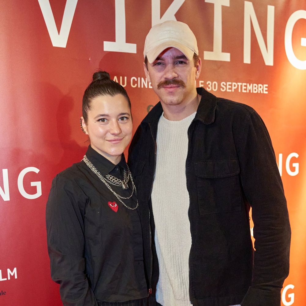 Sur le tapis rouge du film Viking
