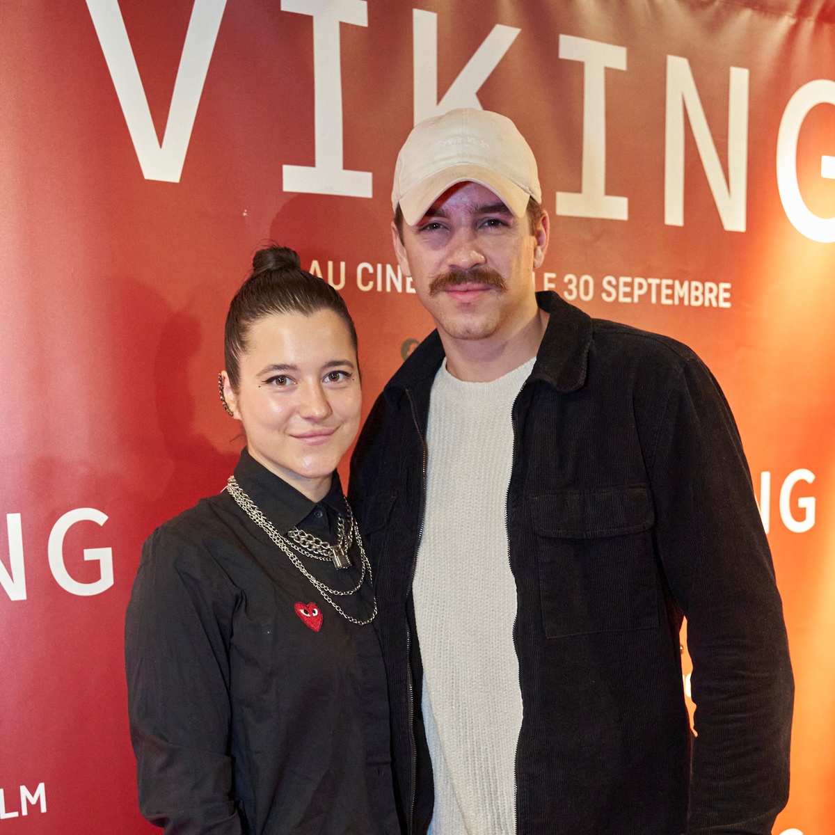 Sur le tapis rouge du film Viking