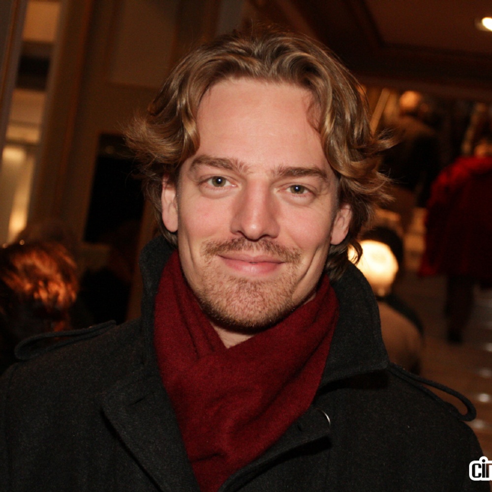 Sur le tapis rouge du film Le vendeur