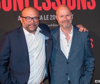 Sur le tapis rouge du film Confessions