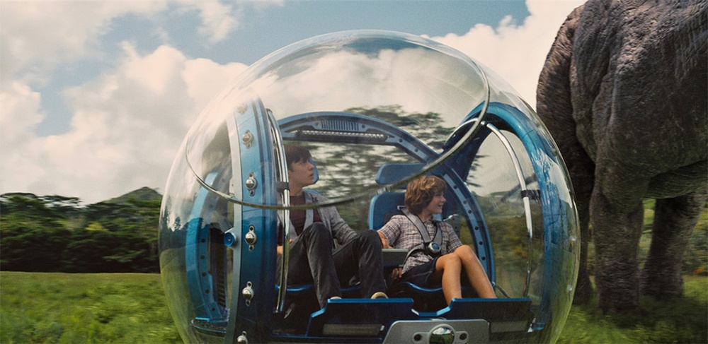 Une scène du film Jurassic World