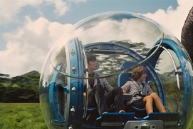 Une scène du film Jurassic World