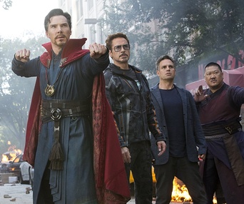 Une scène du film Avengers: Infinity War