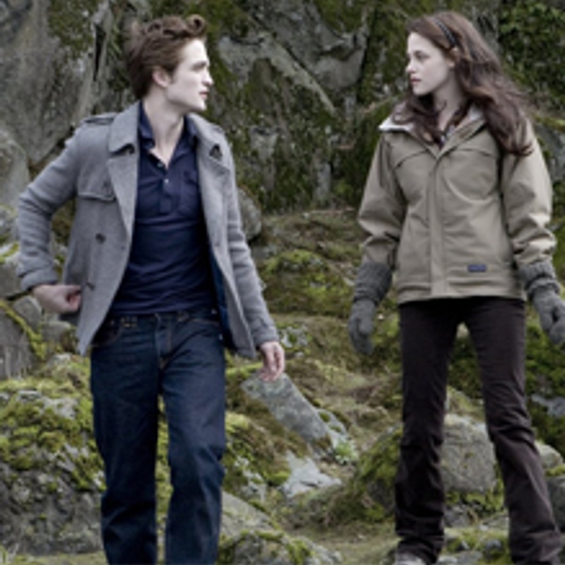 Robert Pattinson et Kristen Stewart dans Twilight : La fascination