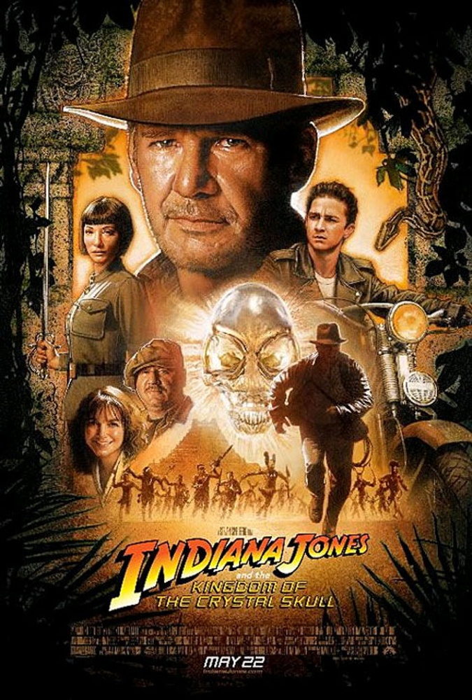 Galerie - Affiche officielle de Indiana Jones and the Kingdom Of the Crystal Skull