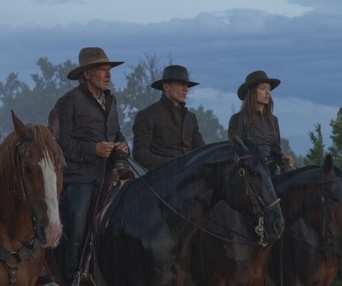 Une scène du film Cowboys & Aliens
