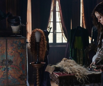 Une scène du film Les Trois Mousquetaires : Milady