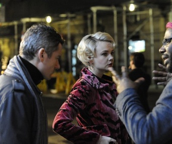 Sur le plateau du film Shame