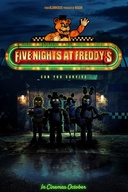 Affiche du film Cinq nuits chez Freddy