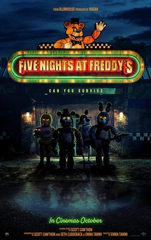 Affiche du film Five Nights at Freddy's